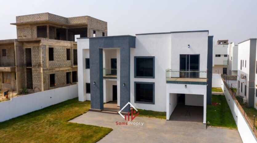 Luxury 4-Bedroom Mansion with Cinema Room and Boys’ Quarters in Adjiringanor