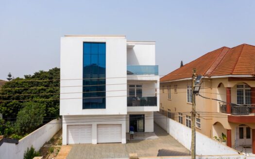 Magnificent 4-Bedroom, 3-Floor Mansion with Cinema Room and Boys’ Quarters in Adjiringanor