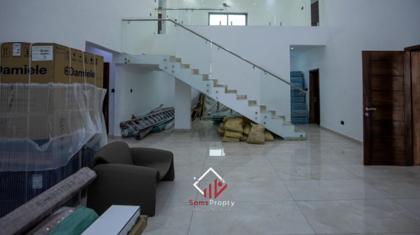 Luxury 4-Bedroom Mansion with Cinema Room and Boys’ Quarters in Adjiringanor