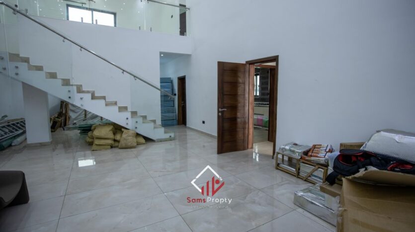 Luxury 4-Bedroom Mansion with Cinema Room and Boys’ Quarters in Adjiringanor