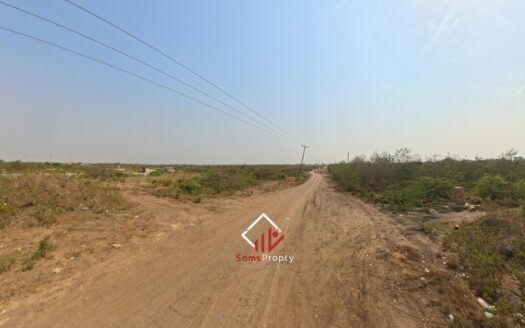 Prime Plots of Land for Sale on the Newly Constructed Main Road at Trassaco Back